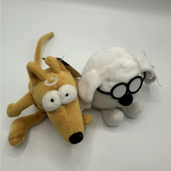 Dilbert Character Toy Plush Set- Dogbert & Ratbert Stuffed Animal Set of 2 - Picture 5 of 6